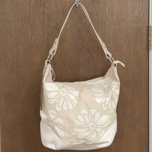 Bueno Collection White and Cream Handbag